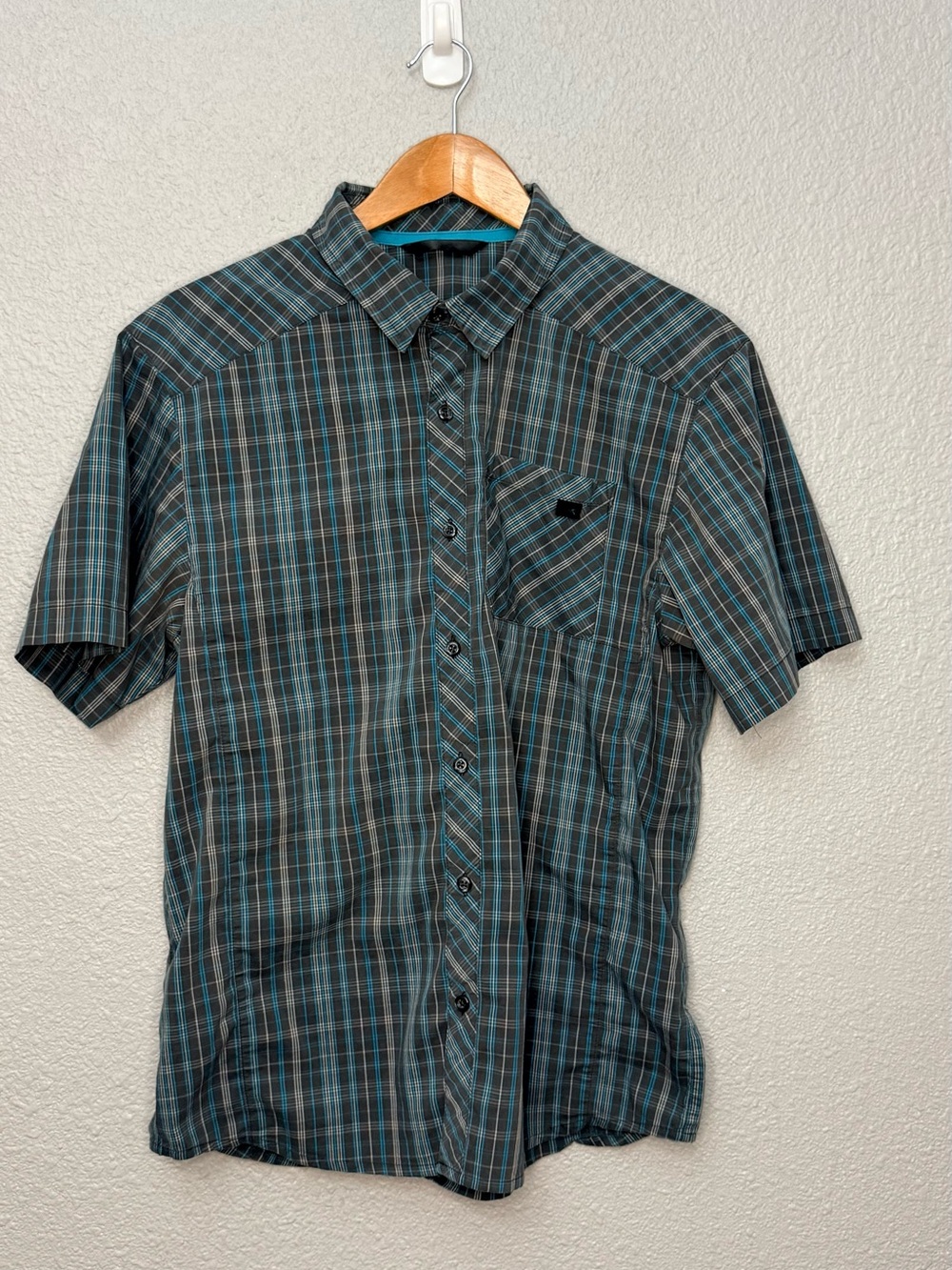 Arc'teryx | Peakline Short Sleeve Plaid Shirt | Size Small